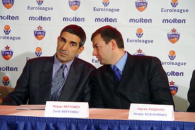 Bertomeu and Kushchenko (photo cskabasket.com)