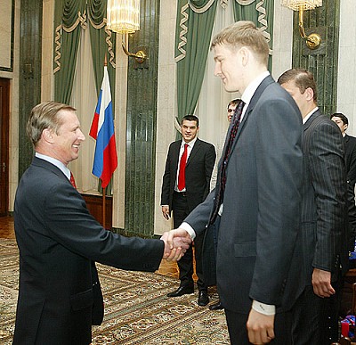 Sergey Ivanov and Alexander Bashminov (photo G.Philippov)
