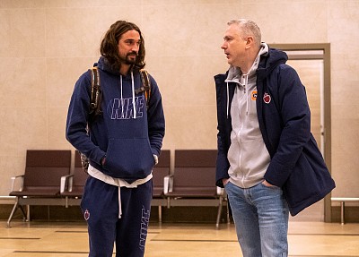 Alexey Shved and Emil Rajkovic (photo: M. Serbin, cskabasket.com)