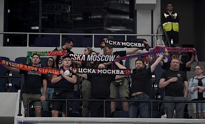 Болельщики ЦСКА (фото: Т. Макеева, cskabasket.com)