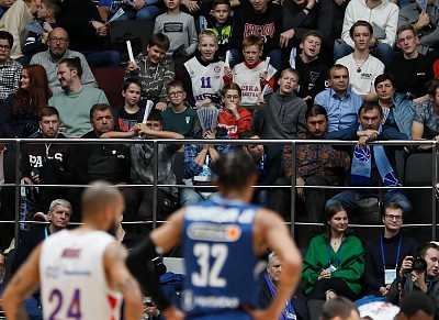 Болельщики ЦСКА (фото: М. Сербин, cskabasket.com)