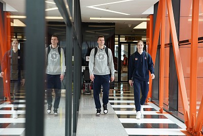 Самсон Руженцев и Владимир Карпенко (фото: Т. Макеева, cskabasket.com)
