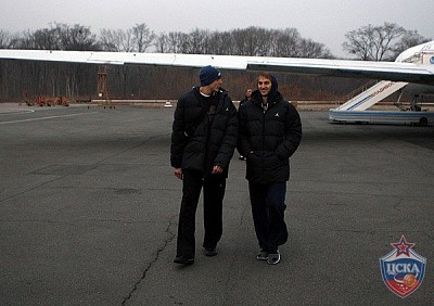 Alexander Kaun and Zoran Planinic (photo M. Serbin, cskabasket.com)