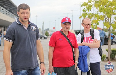 Andrey Schepankov, Asker Barcho and Nikolai Tsynkevich (photo: cskabasket.com)