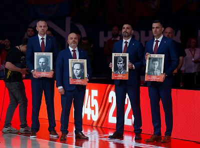 Акция "Бессмертный полк" (фото: М. Сербин, cskabasket.com)