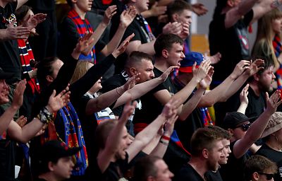 Болельщики ЦСКА (фото: М. Сербин, cskabasket.com)