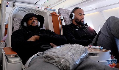 Кори Хиггинс и Аарон Джексон (фото: М. Сербин, cskabasket.com)