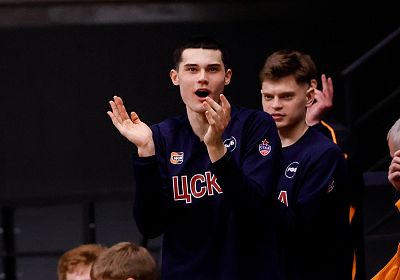 Сергей Новиков и Вадим Ширинкин (фото: Т. Макеева, cskabasket.com)