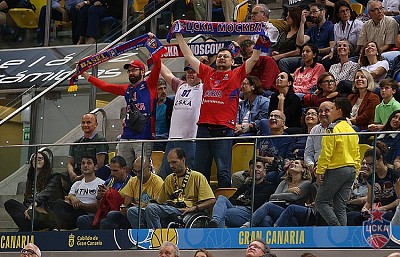 CSKA fans (photo: M. Serbin, cskabasket.com)