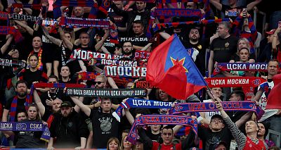 Болельщик ЦСКА (фото: Т. Макеева, cskabasket.com)
