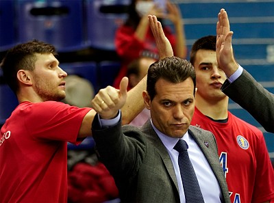 Димитрис Итудис (фото: Т. Макеева, cskabasket.com)