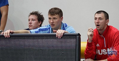 Кулагин Дмитрий, Андрей Воронцевич и Фридзон Виталий (фото: Т. Макеева, cskabasket.com)