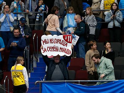 Болельщики ЦСКА (фото: М. Сербин, cskabasket.com)