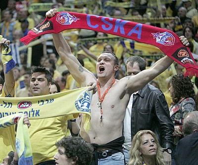 CSKA fan (photo T. Makeeva)