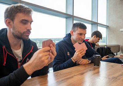 Александр Ганькевич и Иван Ухов (фото: М. Сербин, cskabasket.com)