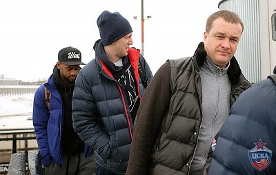Andrey Vatutin and Vitaly Fridzon (photo: M. Serbin, cskabasket.com)