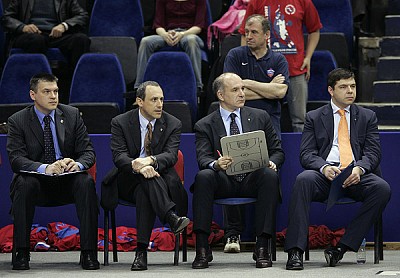 CSKA coaches (photo M. Serbin)