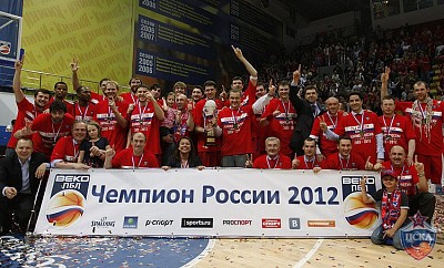 Мы Чемпионы! (фото М. Сербин, cskabasket.com)