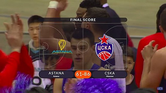 Astana vs CSKA Highlights Oct 7, 2018