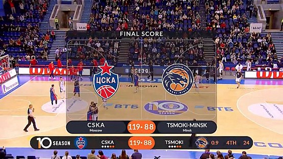CSKA vs Tsmoki-Minsk Highlights