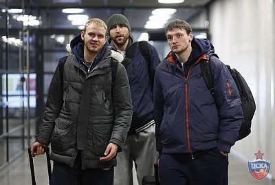 Anton Ponkrashov, Dmitriy Sokolov and Aleksey Zozulin (photo M. Serbin, cskabasket.com)