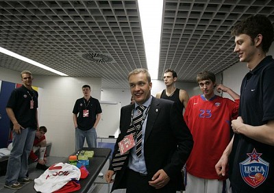 Андрей Ватутин и ЦСКА (фото М. Сербин, cskabasket.com)