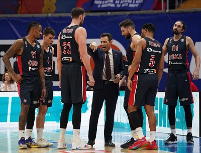 Dimitris Itoudis (photo: T. Makeeva, cskabasket.com)