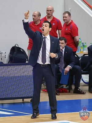 Dimitris 	Itoudis (photo: M. Serbin, cskabasket.com)