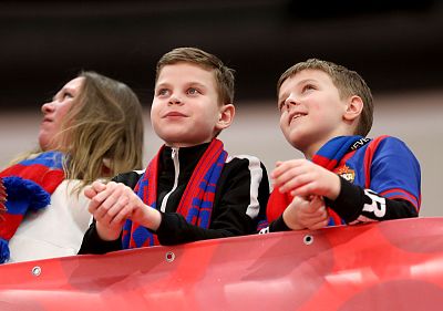 Болельщики ЦСКА (фото: М. Сербин, cskabasket.com)