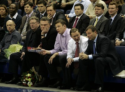 Alexander Volkov, Sergey Panov, Sergey Ivanov, Sergey Kushchenko (photo M. Serbin)