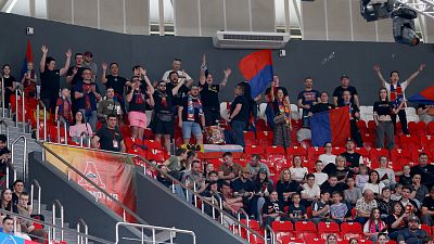 Болельщики ЦСКА (фото: М. Сербин, cskabasket.com)