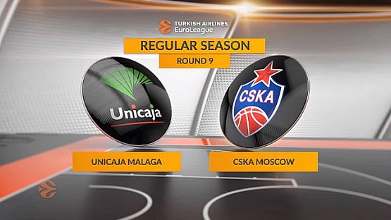 Unicaja Malaga vs CSKA Moscow. Highlights