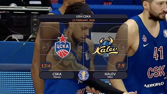 CSKA vs Kalev Highlights February, 13 | Season 2019-20