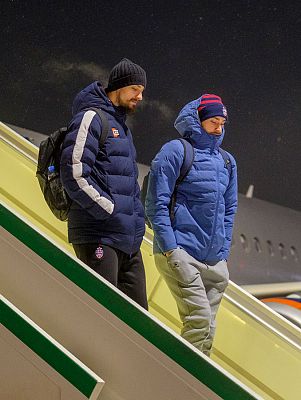 Антон Астапкович и Александр Ганькевич (фото: М. Сербин, cskabasket.com)