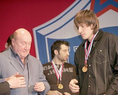 Сергей Чернов и Матьяж Смодиш (фото Т. Макеева)