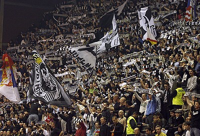 Partizan fans (photo M. Serbin)
