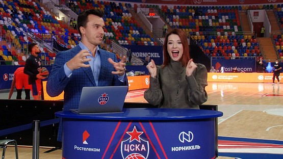 #CSKABasketShow​: Екатерина Боброва, Антон Юдин, Аннет Меланнетт, Денис Тюленев, Кирилл Зайцев