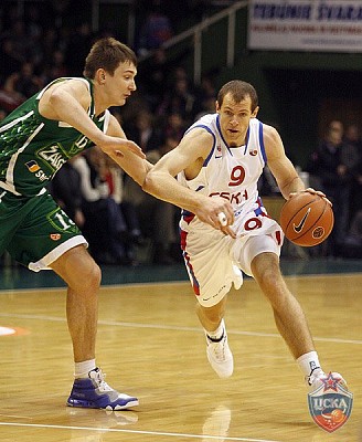 Ramunas Siskauskas became the game best scorer (photo M. Serbin, cskabasket.com)