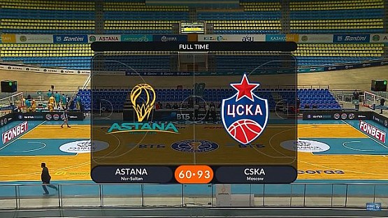 2020/21 season | Astana vs CSKA Condensed Game