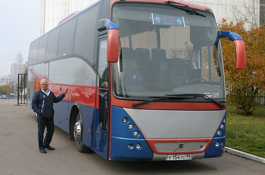 Автобус ЦСКА. 32 кресла на заказ