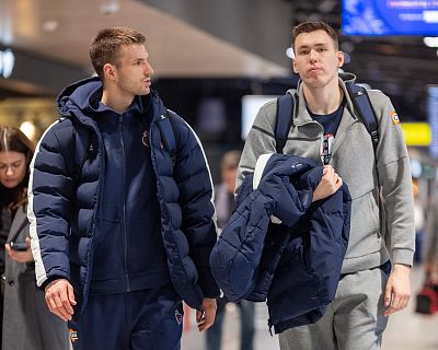 Самсон Руженцев и Александр Чадов (фото: М. Сербин, cskabasket.com)
