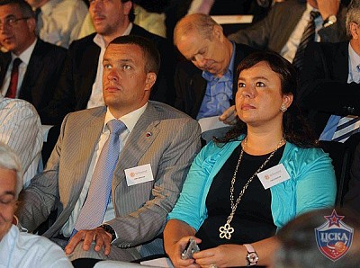 Андрей Ватутин и Наталия Фураева (фото Euroleague.net/GettyImages)