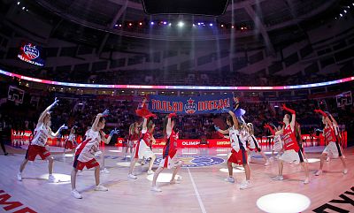 Предматчевое Шоу (фото: М. Сербин, cskabasket.com)