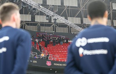 Болельщики ЦСКА (фото: М. Сербин, cskabasket.com)
