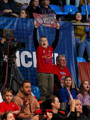Болельщик ЦСКА (фото: М. Сербин, cskabasket.com)
