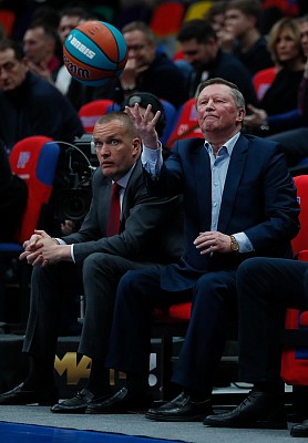 Андрей Ватутин и Сергей Иванов (фото: М. Сербин, cskabasket.com)
