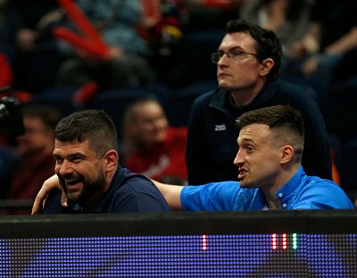 Павел Герасимов и Алекса Аврамович (фото: М. Сербин, cskabasket.com)