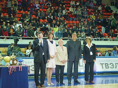 Церемония награждения (фото cskabasket.com)