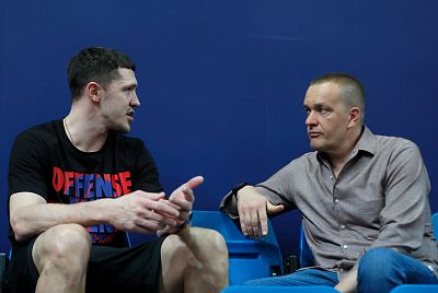 Семён Антонов и Андрей Ватутин (фото: М. Сербин, cskabasket.com)