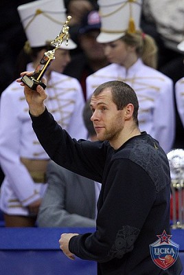 Ramunas Siskauskas MVP of the tournament (photo Y. Kuzmin, cskabasket.com)